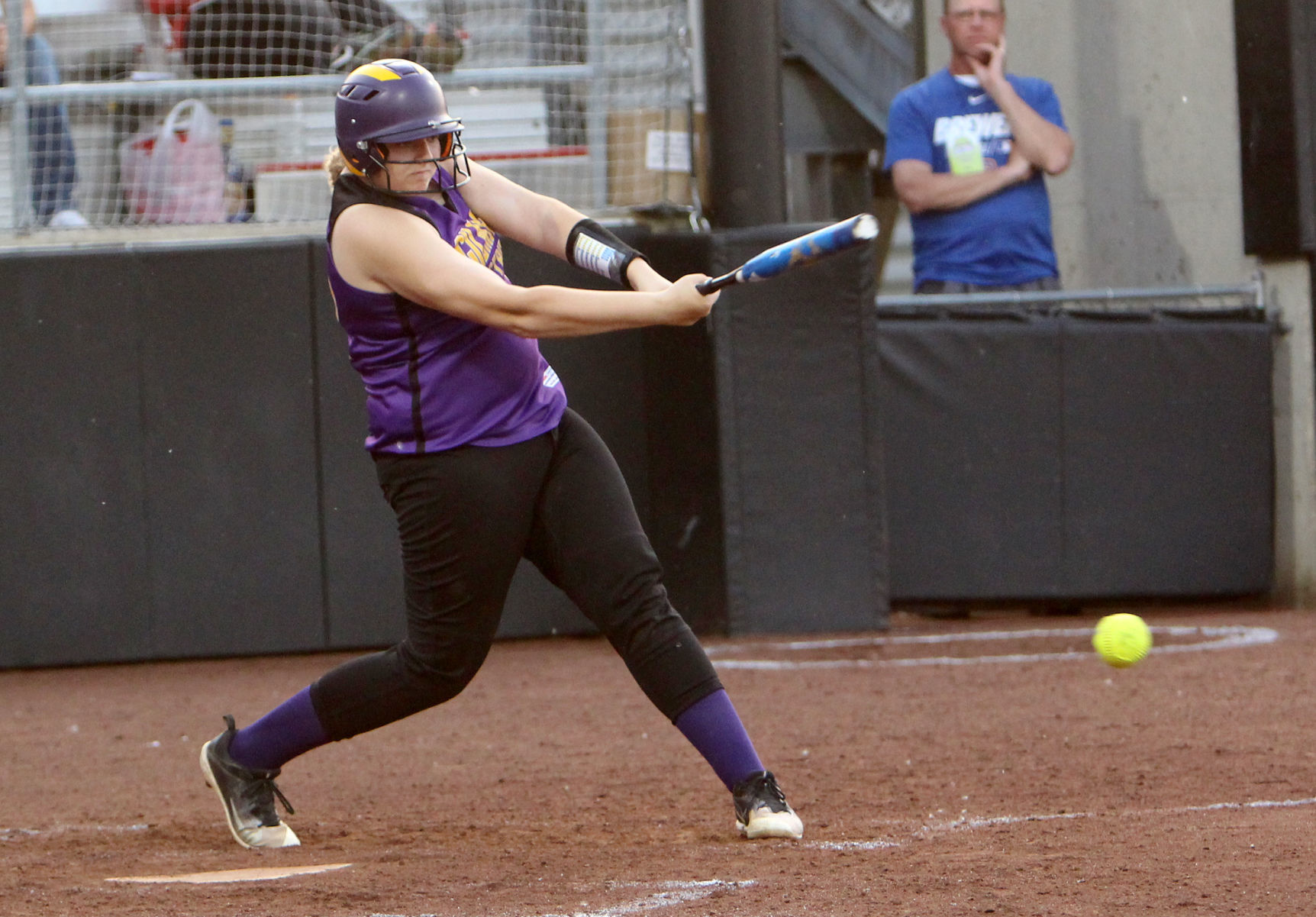 Gilman vs Blair-Taylor softball at Division 5 state semifinals 6-6-19